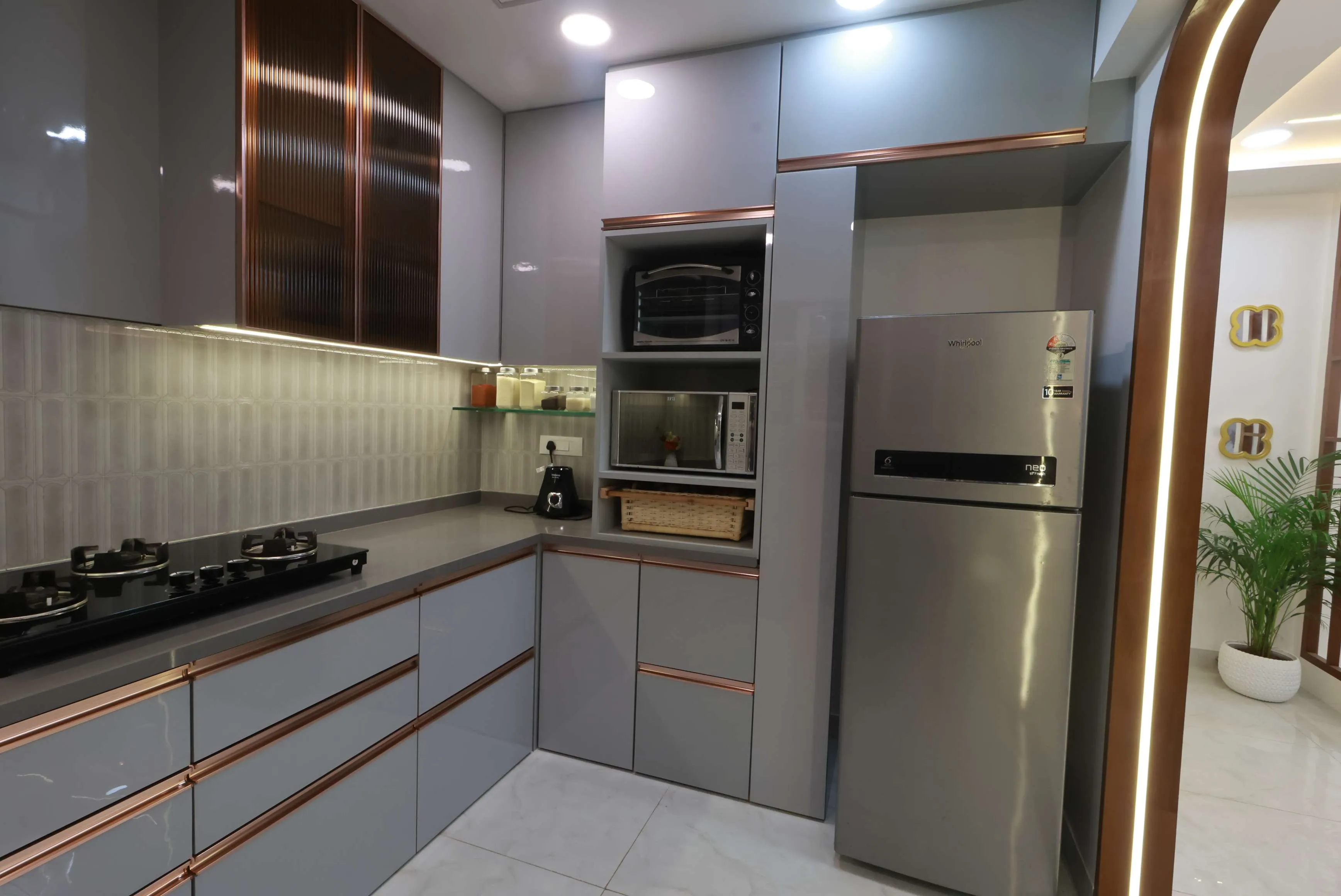 Modular Kitchen Design by Nova Interior Studio